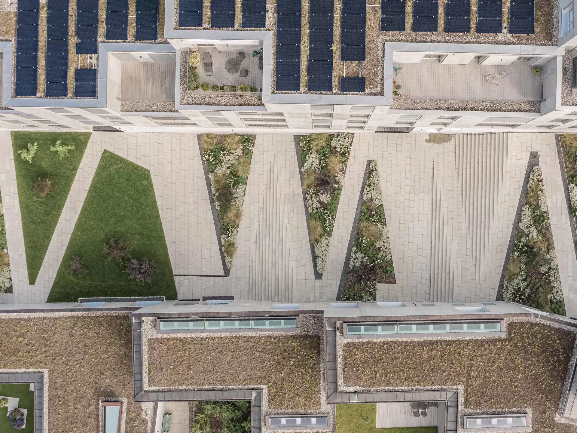 Vogelperspektive Überbauung Mättivor